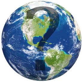 globe overlayed question