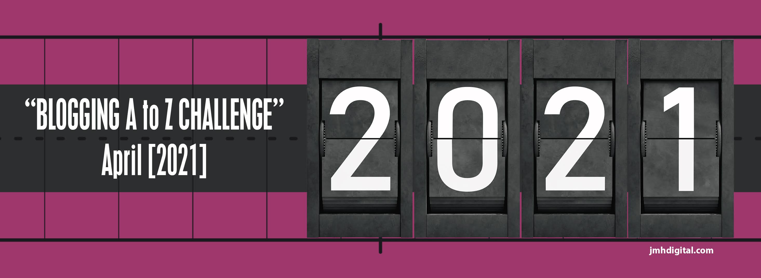 #AtoZChallenge 2021 banner